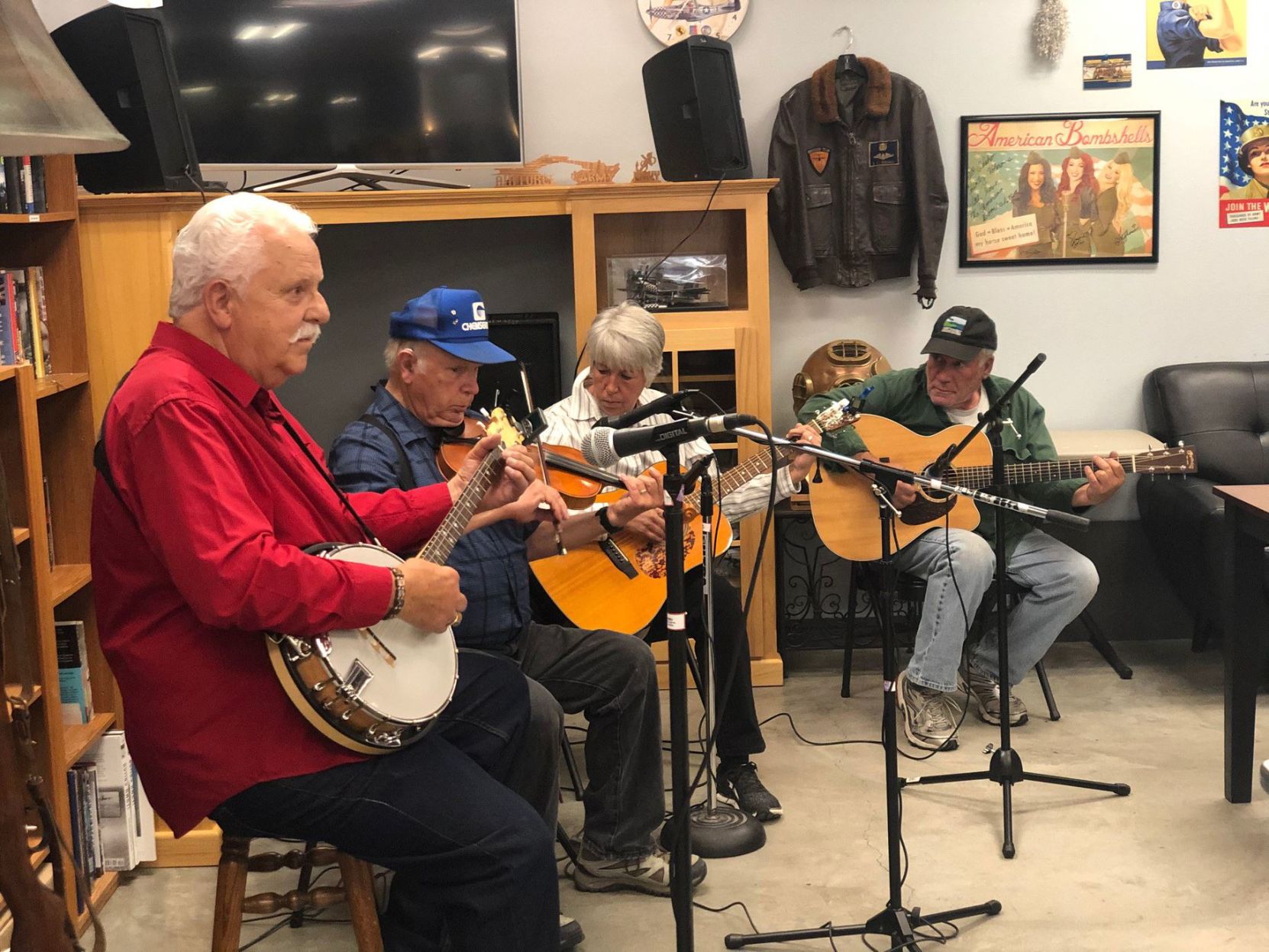 Veterans' center music
